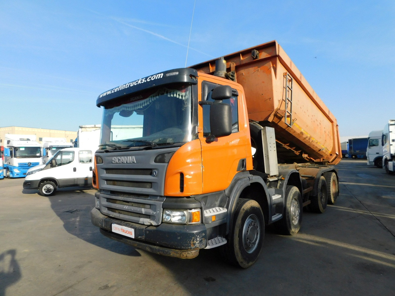 Scania P 420 - Camion benne: photos 1 Scania P 420 - Camion benne: photos 1