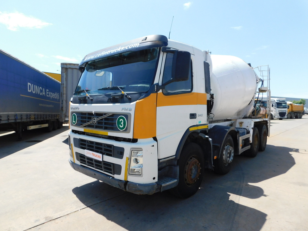 Volvo Fm9 340 mixer - Camion malaxeur: photos 1 Volvo Fm9 340 mixer - Camion malaxeur: photos 1