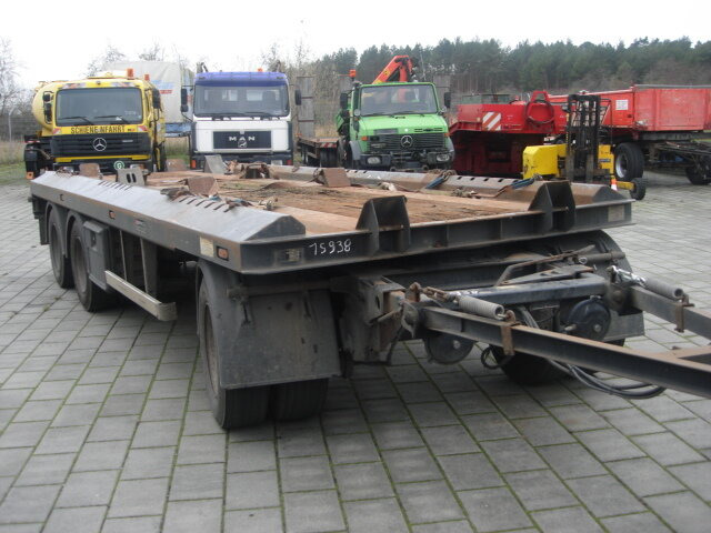 ASM PA 24 SKELMSK ASM PA24, 2x Anh. f. Absetzcontainer - Remorque porte-conteneur/ Caisse mobile: photos 5 ASM PA 24 SKELMSK ASM PA24, 2x Anh. f. Absetzcontainer - Remorque porte-conteneur/ Caisse mobile: photos 5