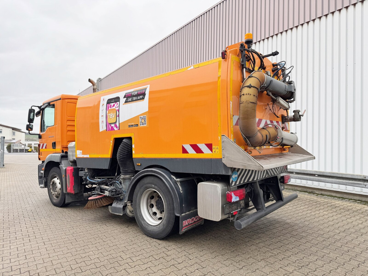 Camion MAN TGM 18.250 4X2 BB TGM 18.250 4X2 BB, Kehrmaschine Brock SL200/2: photos 15