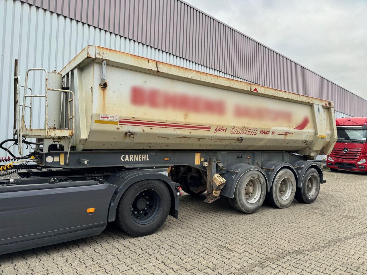 Carnehl CHKS/HH CHKS/HH, Stahlmulde ca. 26m³, 20x VORHANDEN, Liftachse - Semi-remorque benne: photos 3 Carnehl CHKS/HH CHKS/HH, Stahlmulde ca. 26m³, 20x VORHANDEN, Liftachse - Semi-remorque benne: photos 3