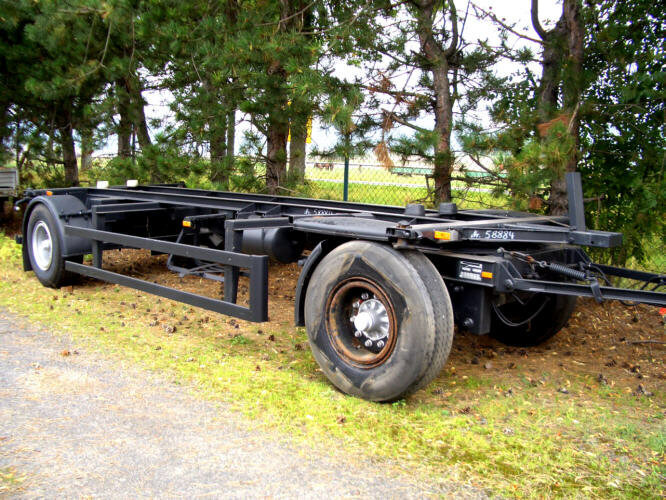 EAF 18-7,4/132E - Remorque porte-conteneur/ Caisse mobile: photos 1 EAF 18-7,4/132E - Remorque porte-conteneur/ Caisse mobile: photos 1