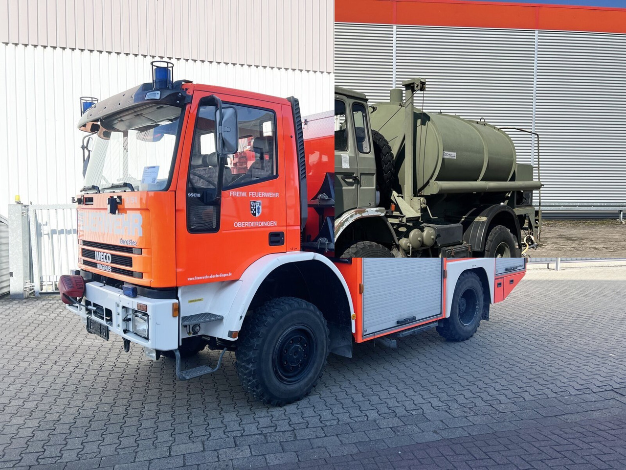 FF 95 E 18 WR 4x4 FF 95 E 18 WR 4x4, 6000l Wassertank - Camion citerne: photos 1 FF 95 E 18 WR 4x4 FF 95 E 18 WR 4x4, 6000l Wassertank - Camion citerne: photos 1