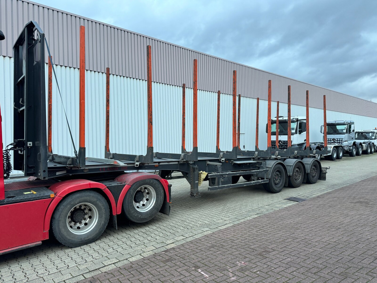 GSODAM GSTB3SL Holzauflieger GSODAM GSTB3SL Holzauflieger, Liftachse - Semi-remorque grumier: photos 1 GSODAM GSTB3SL Holzauflieger GSODAM GSTB3SL Holzauflieger, Liftachse - Semi-remorque grumier: photos 1