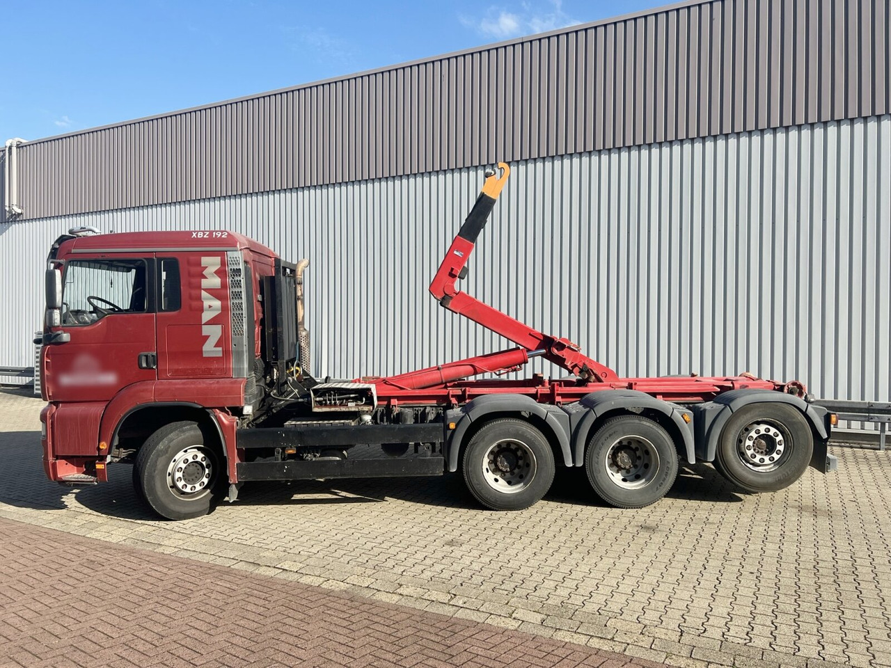 Camion ampliroll MAN TGA 25.530 8x4-4 BL, Lift-/Lenkachse TGA 25.530 8x4-4 BL, Lift-/Lenkachse: photos 11