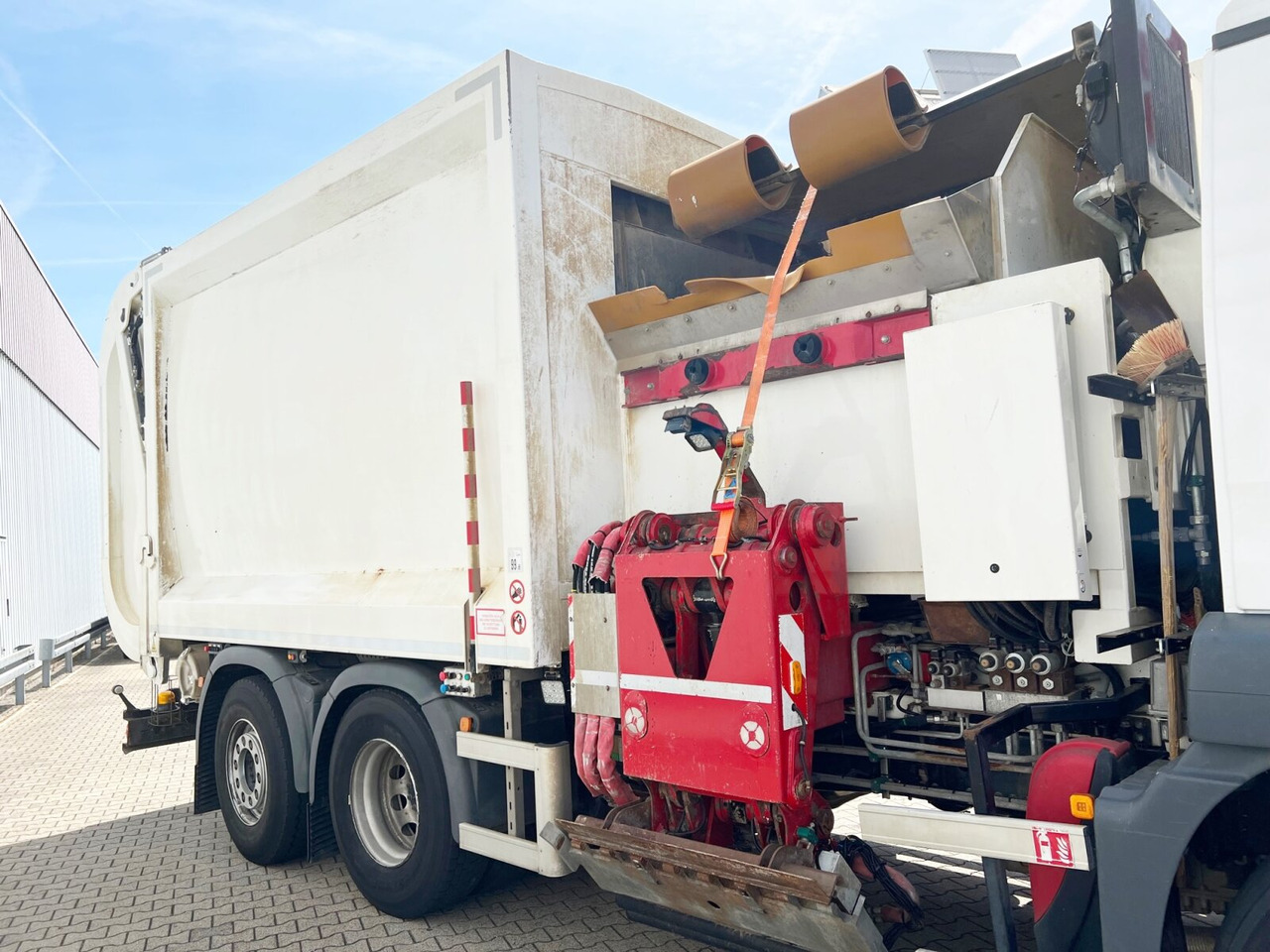 Benne à ordures ménagères pour transport de déchets MAN TGS 26.320 6x2-4 LL TGS 26.320/400 6x2-4 LL, Rechtslenker, Retarder, Lift-/Lenkachse, VDL Translift Seitenlader: photos 10
