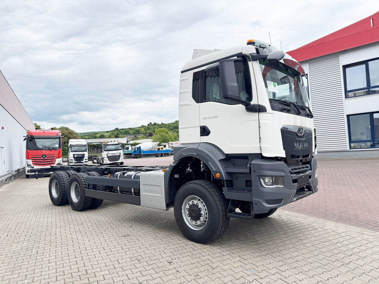 Châssis cabine neuf MAN TGS 33.480 6x6 BB CH TGS 33.480 6x6 BB CH, Hohe Bauart, Nebenantrieb: photos 9