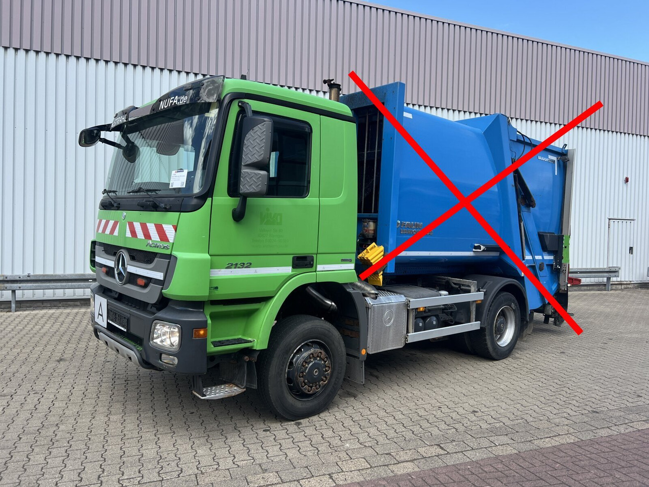 Mercedes-Benz Actros 2032 LA 4x4 Actros 2032 LA 4x4/ Rdstand 3.600 mm - Châssis cabine: photos 1 Mercedes-Benz Actros 2032 LA 4x4 Actros 2032 LA 4x4/ Rdstand 3.600 mm - Châssis cabine: photos 1