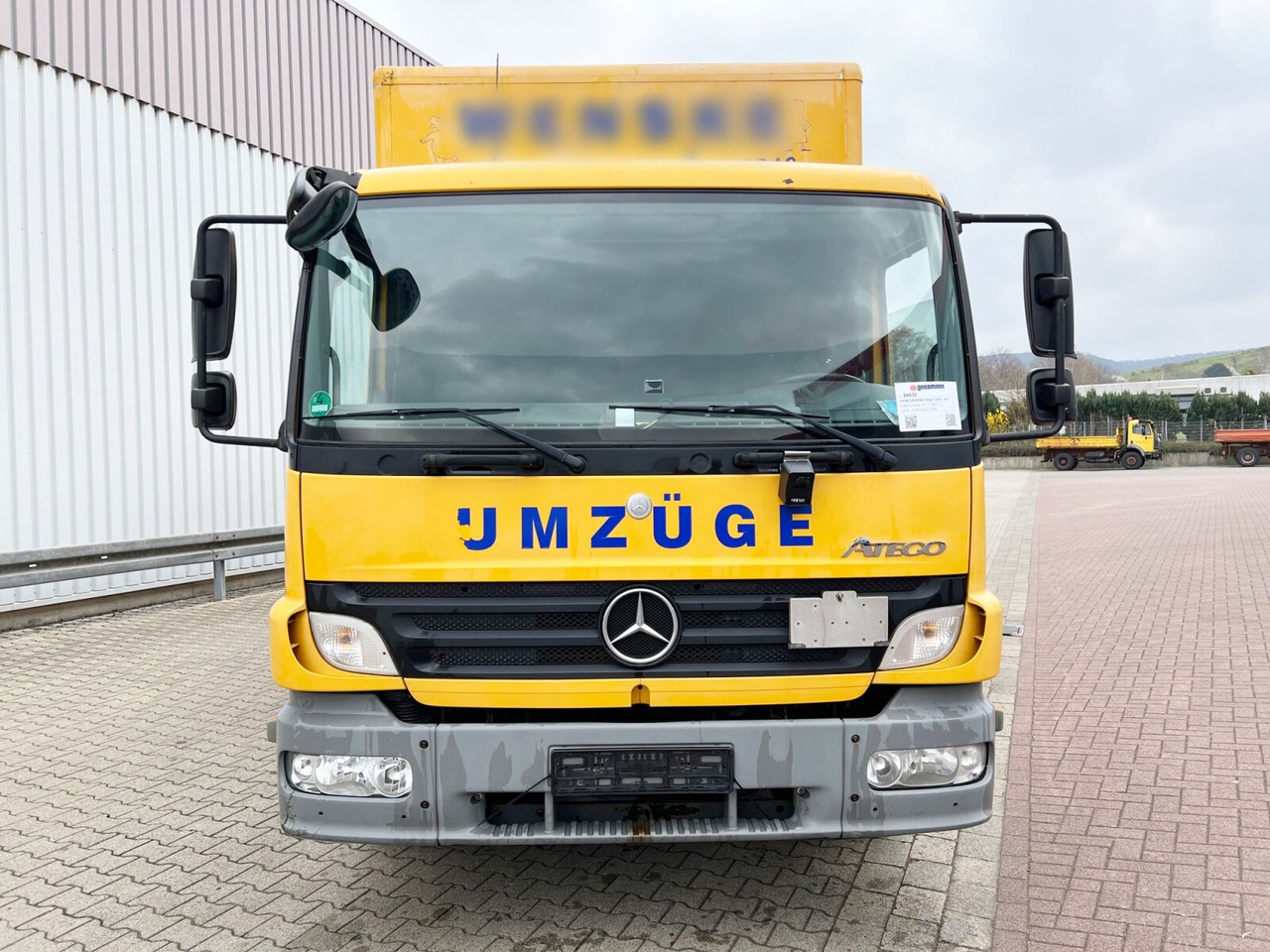 Camion fourgon Mercedes-Benz Atego 1224 L 4x2 Atego 1224 L, Möbelkoffer, Dautel LBW, 42 cbm: photos 7