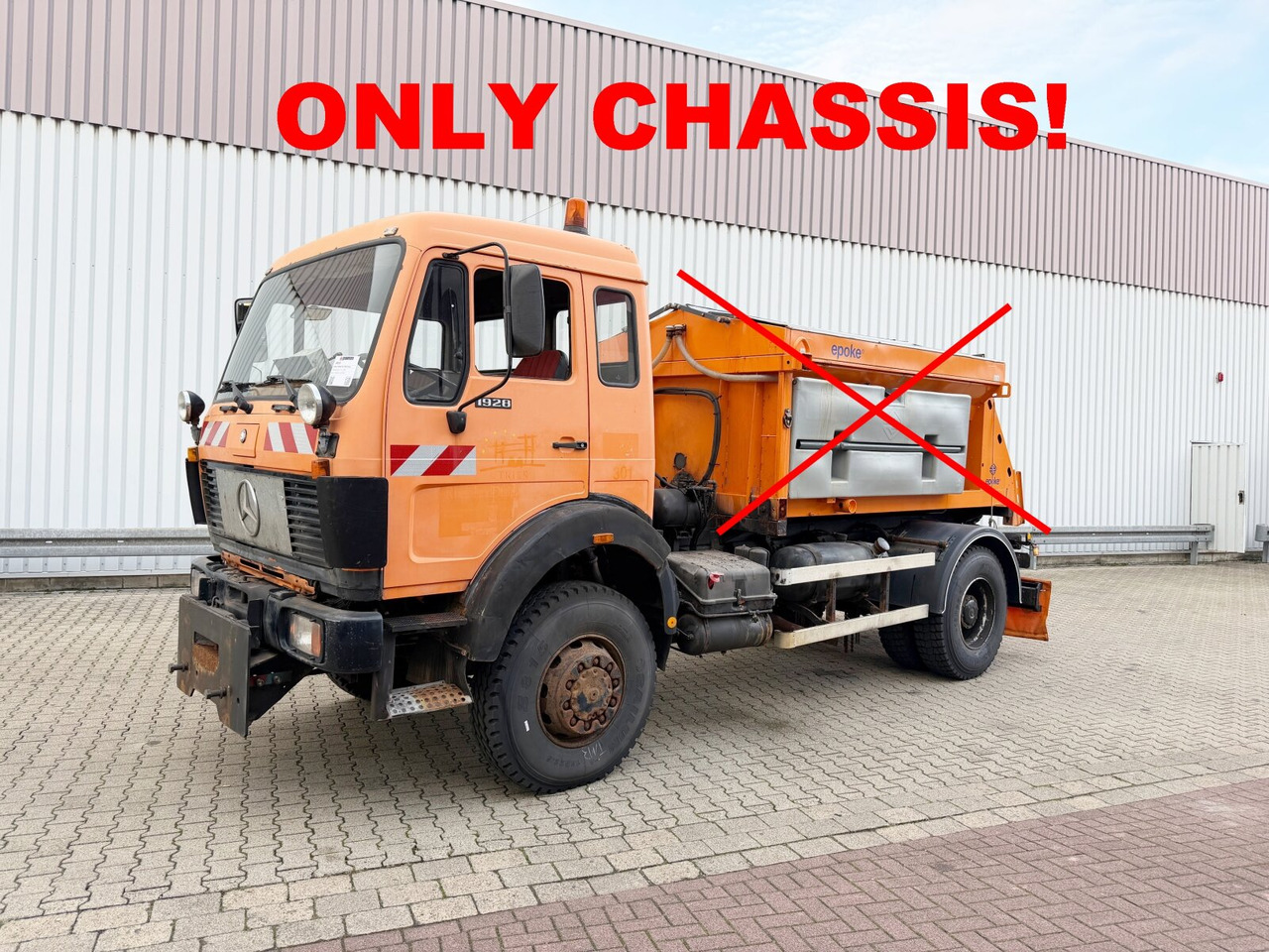 Mercedes-Benz NG 1928 A 4x4 NG 1928 A 4x4, V8-Motor, Winterdienstaustattung - Châssis cabine: photos 1 Mercedes-Benz NG 1928 A 4x4 NG 1928 A 4x4, V8-Motor, Winterdienstaustattung - Châssis cabine: photos 1