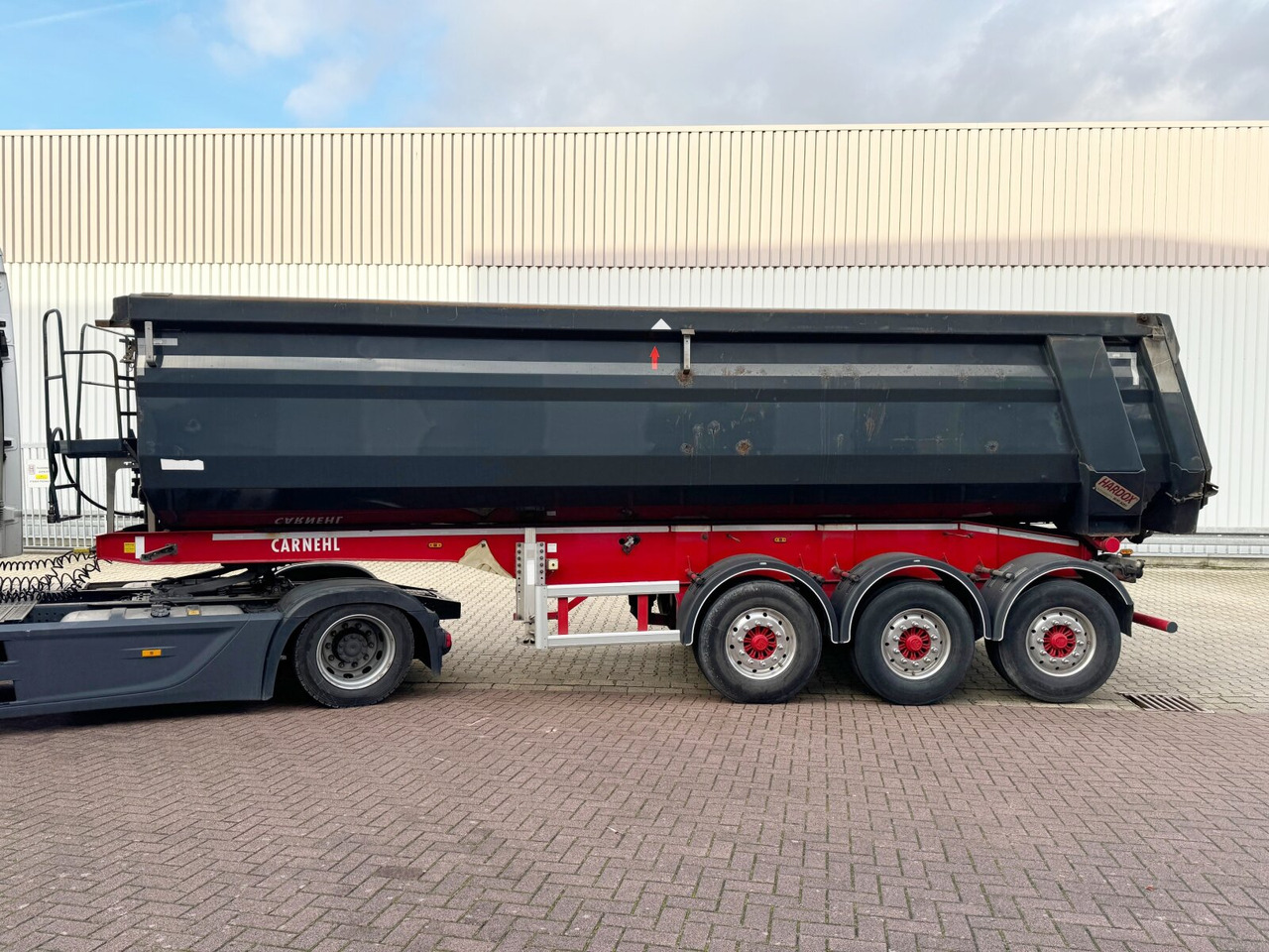 Carnehl CHKS/HH CHKS/HH, Stahlmulde ca. 34m³, Liftachse, Nachlauflenkachse - Semi-remorque: photos 2 Carnehl CHKS/HH CHKS/HH, Stahlmulde ca. 34m³, Liftachse, Nachlauflenkachse - Semi-remorque: photos 2