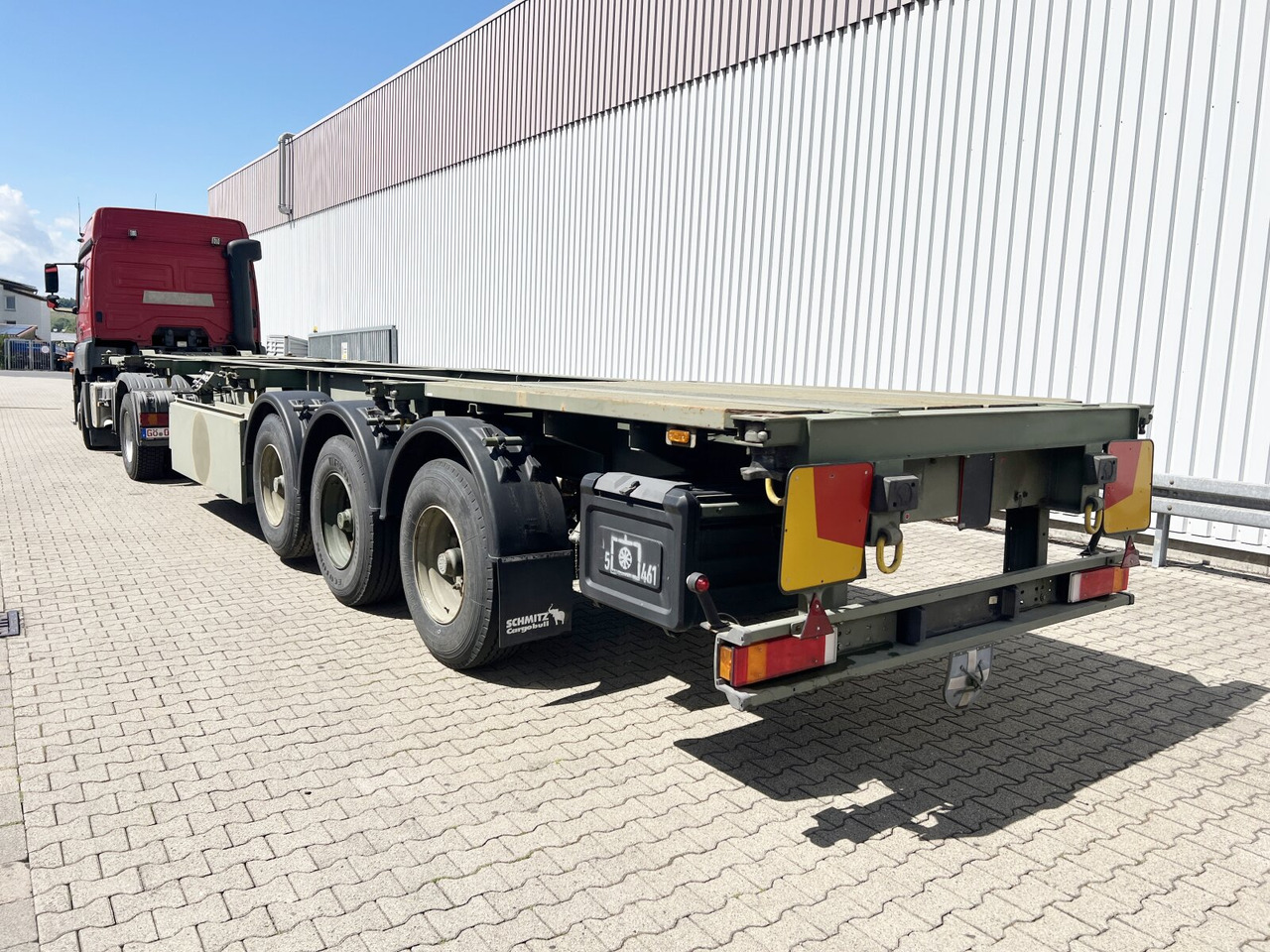 Schmitz Cargobull SCF 24 Containerchassis SCF 24 Containerchassis, 2x20/20/30/40ft, Ex-! en leasing occasion Schmitz Cargobull SCF 24 Containerchassis SCF 24 Containerchassis, 2x20/20/30/40ft, Ex-!: photos 13