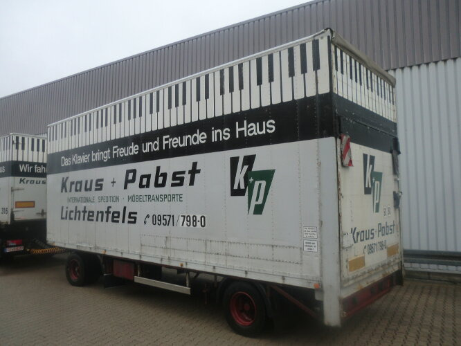 Sommer AC 160 TVL Sommer AC 160 TL, Möbelkofferanhänger, LBW, 55cbm - Remorque fourgon: photos 3 Sommer AC 160 TVL Sommer AC 160 TL, Möbelkofferanhänger, LBW, 55cbm - Remorque fourgon: photos 3