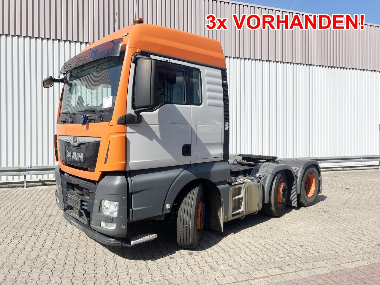 MAN TGX 26.500 6X2/4 BLS TGX 26.500 6X2/4 BLS, Intarder, Vorlauflenk-/lift, Standklima, XXL-Fahrerhaus - Tracteur routier: photos 1 MAN TGX 26.500 6X2/4 BLS TGX 26.500 6X2/4 BLS, Intarder, Vorlauflenk-/lift, Standklima, XXL-Fahrerhaus - Tracteur routier: photos 1