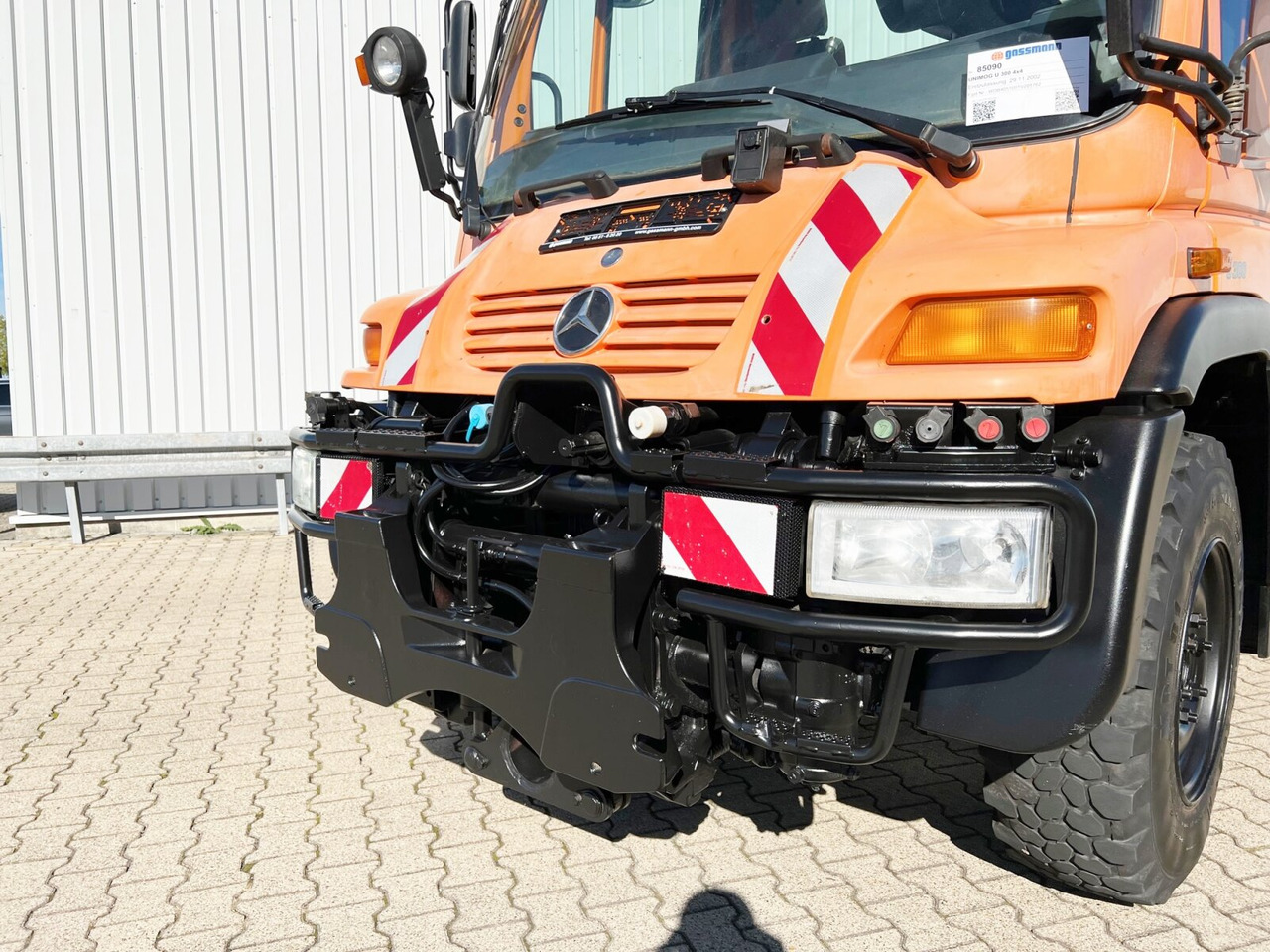 Camion benne, Véhicule de voirie/ Spécial Unimog U 300 4x4 U 300 4x4, Kipper, Kommunalhydraulik, VarioPilot, Zapfwelle: photos 6