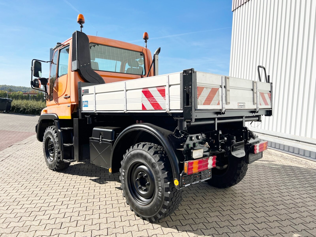 Camion benne, Véhicule de voirie/ Spécial Unimog U 300 4x4 U 300 4x4, Kipper, Kommunalhydraulik, VarioPilot, Zapfwelle: photos 12