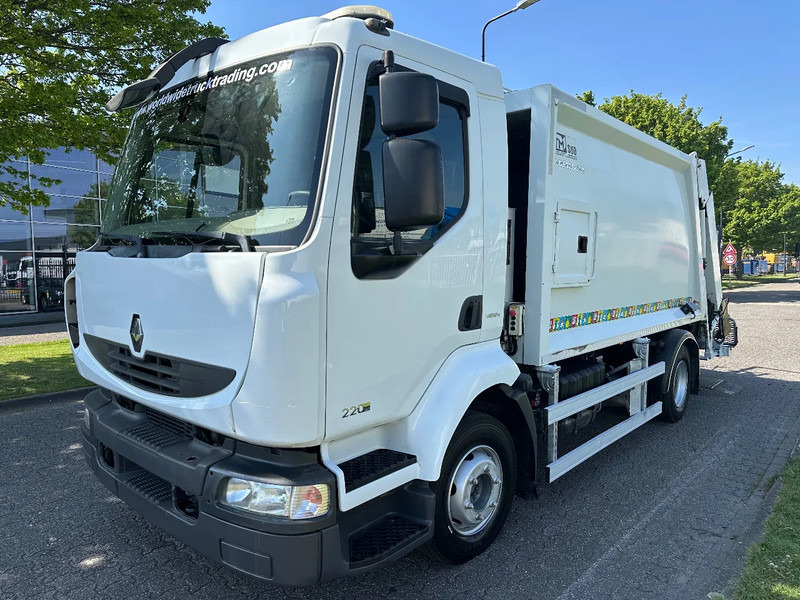 Renault Midlum 220 GARBAGE / MULL + SPRING / SPRING + 175.643 KM + EURO 5 - Benne à ordures ménagères: photos 1 Renault Midlum 220 GARBAGE / MULL + SPRING / SPRING + 175.643 KM + EURO 5 - Benne à ordures ménagères: photos 1