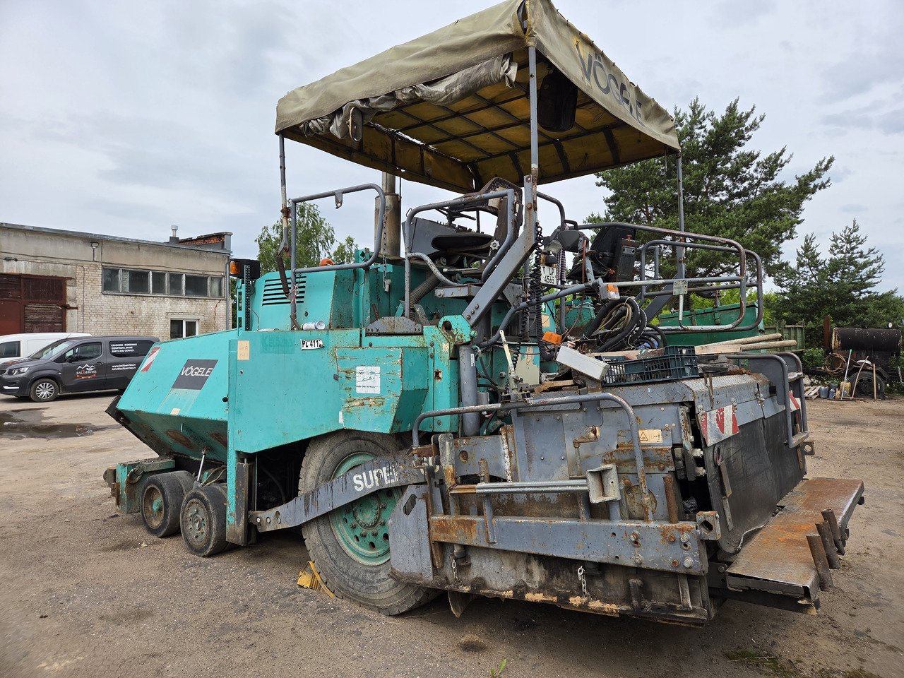 Vogele Super 1603, 6-83 - Finisseur: photos 1 Vogele Super 1603, 6-83 - Finisseur: photos 1