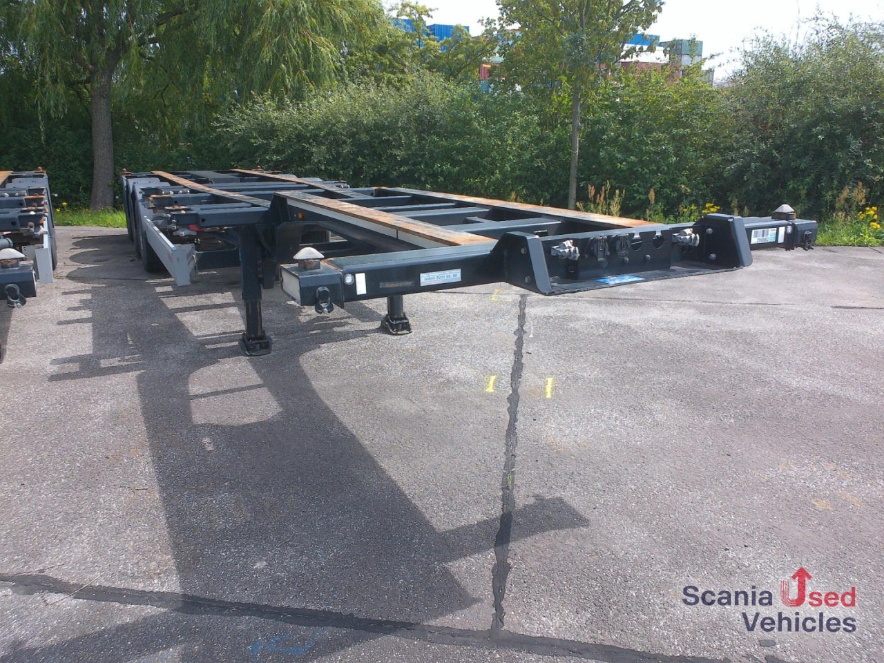 KOEGEL S24-2 Port 40 simplex 2x20-30-40HC Container - Semi-remorque porte-conteneur/ Caisse mobile: photos 1 KOEGEL S24-2 Port 40 simplex 2x20-30-40HC Container - Semi-remorque porte-conteneur/ Caisse mobile: photos 1