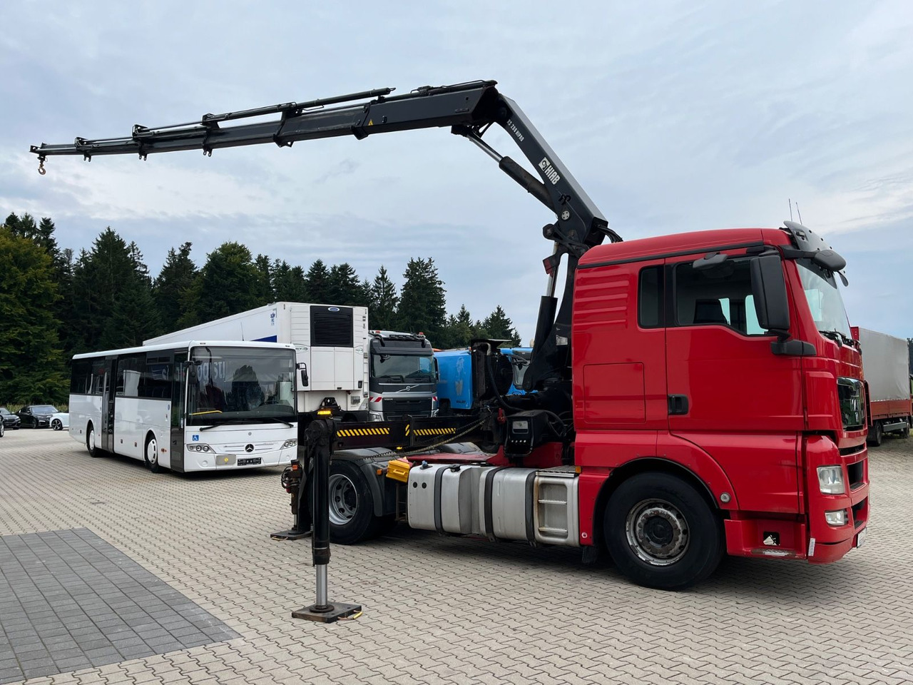 MAN TGX 18.400 mit Kran HIAB 288E P-5 HIPRO - Tracteur routier: photos 3 MAN TGX 18.400 mit Kran HIAB 288E P-5 HIPRO - Tracteur routier: photos 3