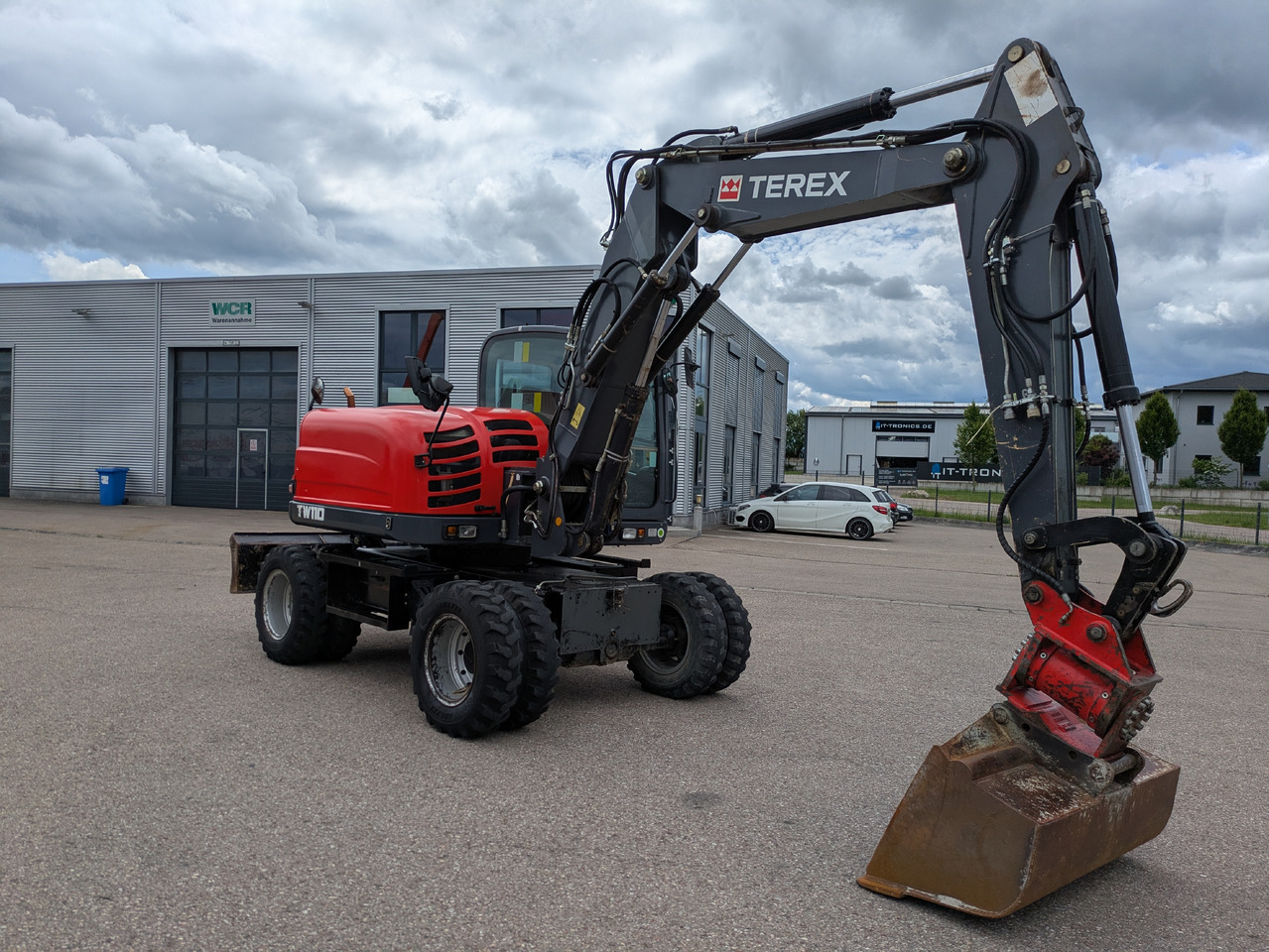 TEREX TW110 Mobilbagger Powertilt Rußpartikelfilter - Pelle sur pneus: photos 4 TEREX TW110 Mobilbagger Powertilt Rußpartikelfilter - Pelle sur pneus: photos 4