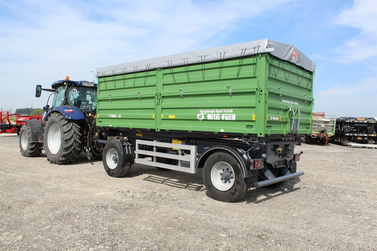 Metal-Fach T 739- 18 to. Zweiachskipper-Vollaussattung - Benne agricole: photos 1 Metal-Fach T 739- 18 to. Zweiachskipper-Vollaussattung - Benne agricole: photos 1