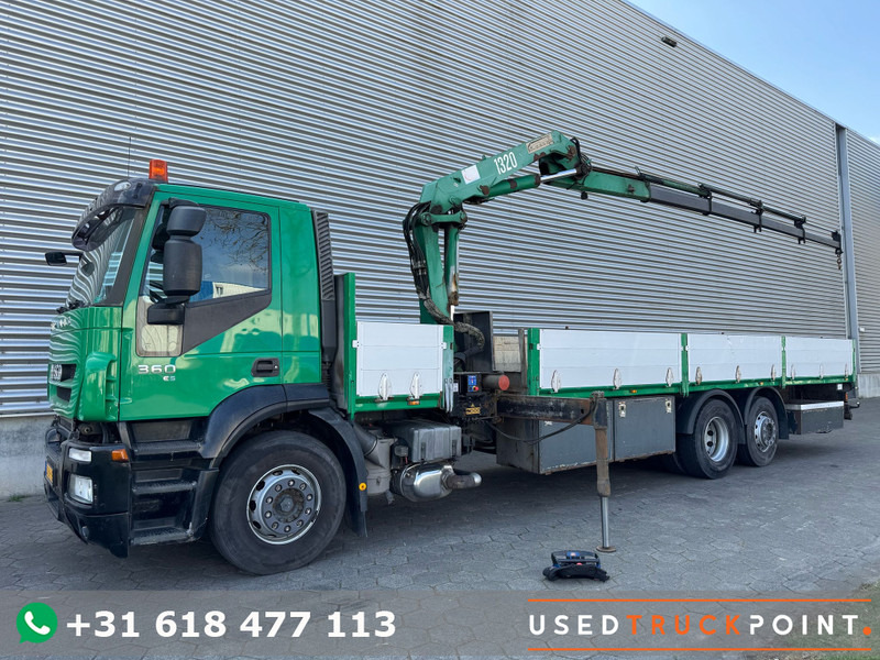 Iveco Stralis 360 / 6X2 / HMF1320K4 / Remote Control / EURO 5 / NL Truck - Camion grue: photos 1 Iveco Stralis 360 / 6X2 / HMF1320K4 / Remote Control / EURO 5 / NL Truck - Camion grue: photos 1