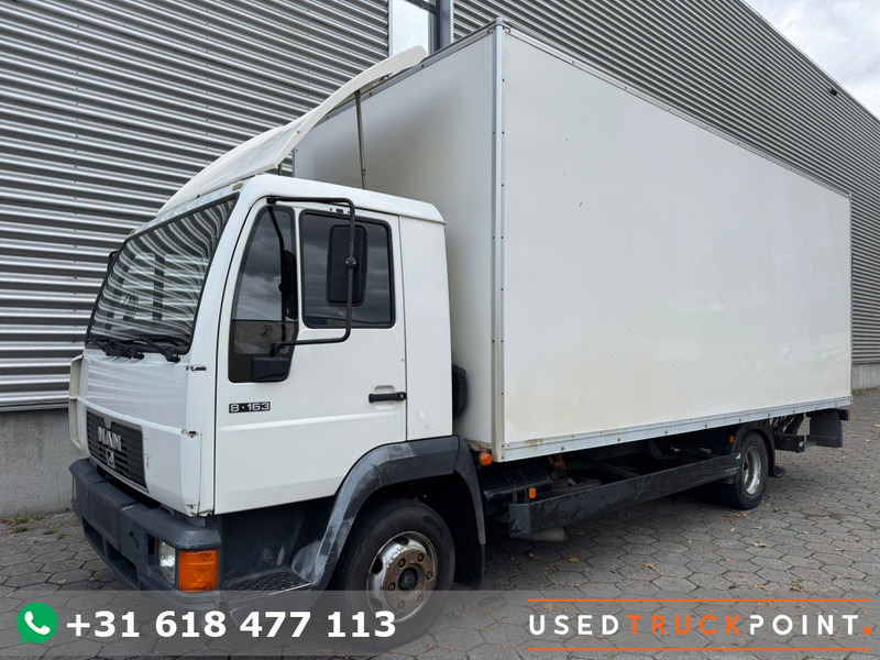 MAN 8.163 / Tail Lift / Manual / 3 Seats / Belgium Truck - Camion fourgon: photos 1 MAN 8.163 / Tail Lift / Manual / 3 Seats / Belgium Truck - Camion fourgon: photos 1