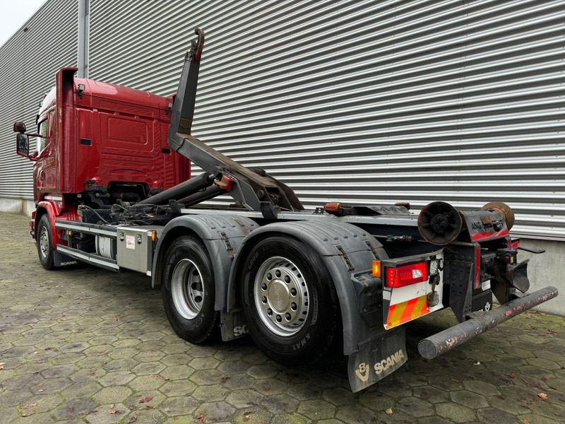 Scania R 580 Highline / 6X2 / Hooksystem / Retarder / Full Air / V8 / Belgium Truck - Camion ampliroll: photos 4 Scania R 580 Highline / 6X2 / Hooksystem / Retarder / Full Air / V8 / Belgium Truck - Camion ampliroll: photos 4