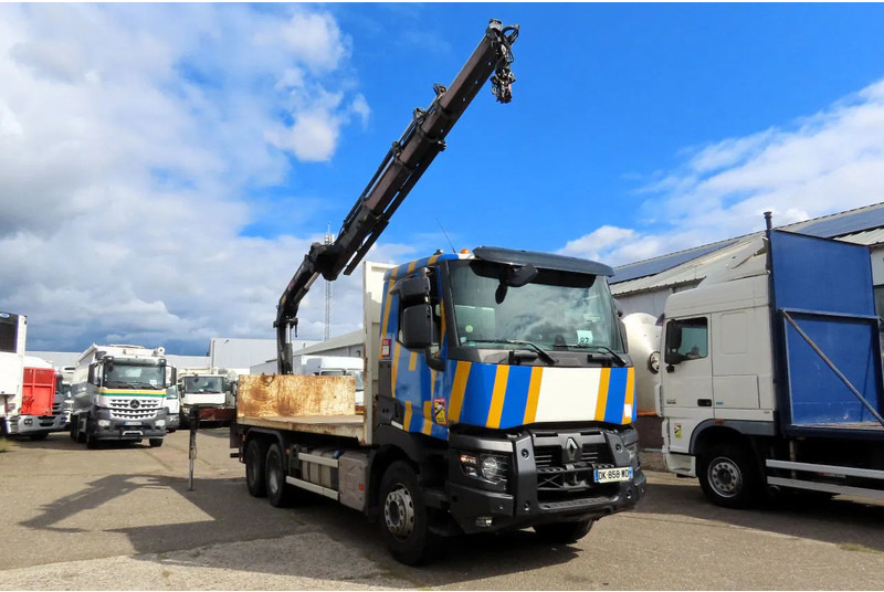 Renault C430 Year 2018 X HIDUO 188 HIAB CRANE, RETARDER, NAVI - Camion grue: photos 1 Renault C430 Year 2018 X HIDUO 188 HIAB CRANE, RETARDER, NAVI - Camion grue: photos 1