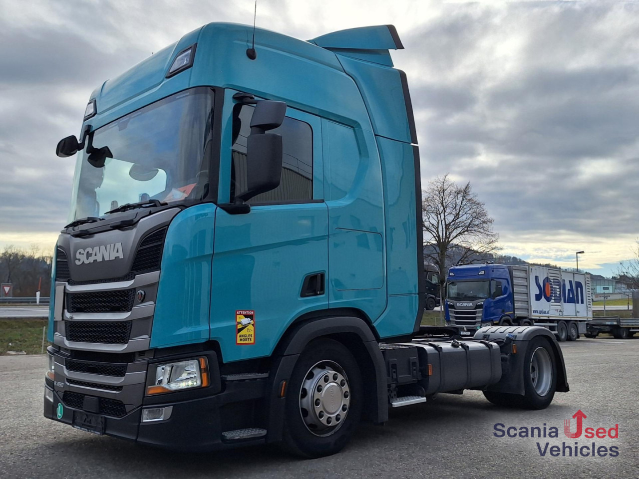 SCANIA R 450 A4x2EB Lowliner Smart 2 !! - Tracteur routier: photos 1 SCANIA R 450 A4x2EB Lowliner Smart 2 !! - Tracteur routier: photos 1
