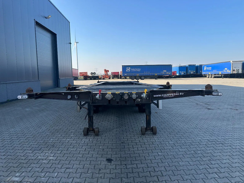 Semi-remorque porte-conteneur/ Caisse mobile Burg 20FT / 20FT SWAP ADR (EX/II, EX/III, FL, AT) Chassis, 3.690kg, SAF INTRADISC, 2x Liftaxle, NL-chassis, APK/ADR: 08-2025: photos 6
