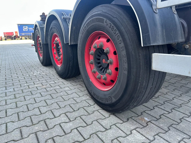Semi-remorque porte-conteneur/ Caisse mobile Burg 20FT / 20FT SWAP ADR (EX/II, EX/III, FL, AT) Chassis, 3.690kg, SAF INTRADISC, 2x Liftaxle, NL-chassis, APK/ADR: 08-2025: photos 15