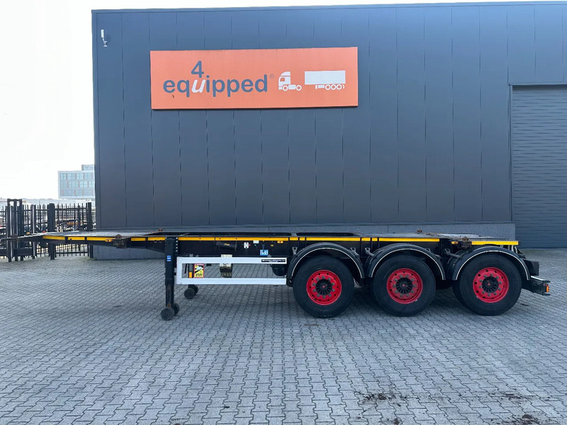 Burg 20FT / 20FT SWAP ADR (EX/II, EX/III, FL, AT) Chassis, 3.690kg, SAF INTRADISC, 2x Liftaxle, NL-chassis, APK/ADR: 08-2025 - Semi-remorque porte-conteneur/ Caisse mobile: photos 2 Burg 20FT / 20FT SWAP ADR (EX/II, EX/III, FL, AT) Chassis, 3.690kg, SAF INTRADISC, 2x Liftaxle, NL-chassis, APK/ADR: 08-2025 - Semi-remorque porte-conteneur/ Caisse mobile: photos 2
