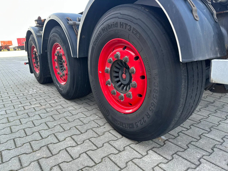 Semi-remorque porte-conteneur/ Caisse mobile Burg 20FT + 20FT SWAP ADR (EX/II, EX/III, FL, AT) Chassis, empty weight: 3.690kg, SAF INTRADISC, 2x Liftaxle, NL-chassis, APK/ADR: 08: photos 14