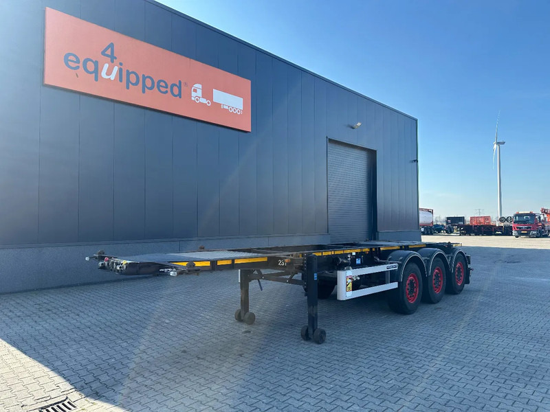 Burg 20FT / 20FT SWAP ADR (EX/II, EX/III, FL, AT), Leergewicht : 3.690kg, SAF INTRADISC, 2x Liftachse, NL-Chassis, APK/ADR: 08-2025 - Semi-remorque porte-conteneur/ Caisse mobile: photos 1 Burg 20FT / 20FT SWAP ADR (EX/II, EX/III, FL, AT), Leergewicht : 3.690kg, SAF INTRADISC, 2x Liftachse, NL-Chassis, APK/ADR: 08-2025 - Semi-remorque porte-conteneur/ Caisse mobile: photos 1