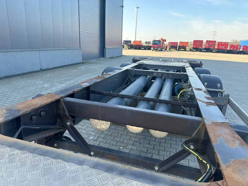 Semi-remorque porte-conteneur/ Caisse mobile Burg 20FT / 20FT SWAP ADR (EX/II, EX/III, FL, AT), Leergewicht : 3.690kg, SAF INTRADISC, 2x Liftachse, NL-Chassis, APK/ADR: 08-2025: photos 10
