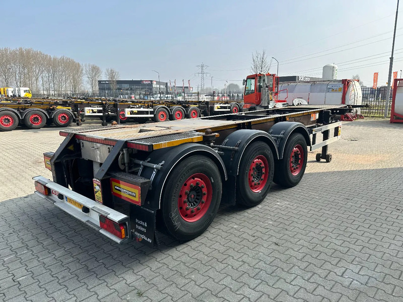 Burg 20FT ADR (EX/II, EX/III, FL, AT) Chassis, Leergewicht : 3.690kg, SAF INTRADISC, 2x Liftachse, NL-Chassis, APK/ADR: 07-2025 - Semi-remorque porte-conteneur/ Caisse mobile: photos 3 Burg 20FT ADR (EX/II, EX/III, FL, AT) Chassis, Leergewicht : 3.690kg, SAF INTRADISC, 2x Liftachse, NL-Chassis, APK/ADR: 07-2025 - Semi-remorque porte-conteneur/ Caisse mobile: photos 3