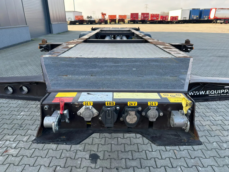 Semi-remorque porte-conteneur/ Caisse mobile Burg 20FT ADR (EX/II, EX/III, FL, AT), Leeggewicht: 3.690kg, SAF INTRADISC, 2x liftaxle, ALCOA, NL-Chassis, APK/ADR: 08-2025: photos 7