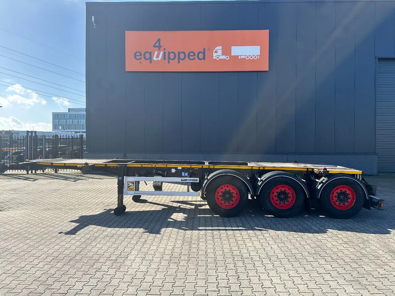 Burg 20FT ADR (EX/II, EX/III, FL, AT), Leergewicht : 3.690kg, SAF INTRADISC, 2x Liftachse, NL-Chassis, , APK/ADR: 07-2025 - Semi-remorque porte-conteneur/ Caisse mobile: photos 2 Burg 20FT ADR (EX/II, EX/III, FL, AT), Leergewicht : 3.690kg, SAF INTRADISC, 2x Liftachse, NL-Chassis, , APK/ADR: 07-2025 - Semi-remorque porte-conteneur/ Caisse mobile: photos 2