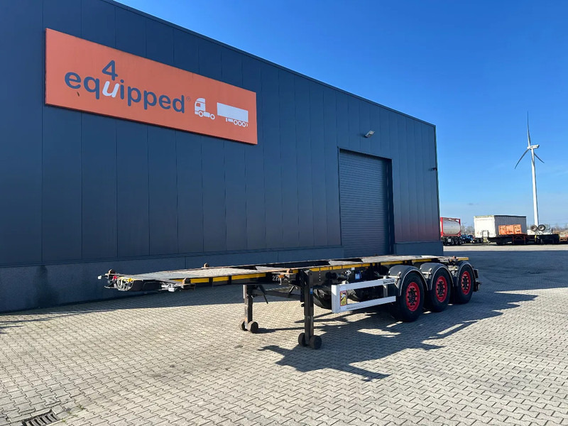 Burg 20FT ADR (EX/II, EX/III, FL, AT), Leergewicht : 3.690kg, SAF INTRADISC, 2x Liftachse, NL-Chassis, , APK/ADR: 07-2025 - Semi-remorque porte-conteneur/ Caisse mobile: photos 1 Burg 20FT ADR (EX/II, EX/III, FL, AT), Leergewicht : 3.690kg, SAF INTRADISC, 2x Liftachse, NL-Chassis, , APK/ADR: 07-2025 - Semi-remorque porte-conteneur/ Caisse mobile: photos 1
