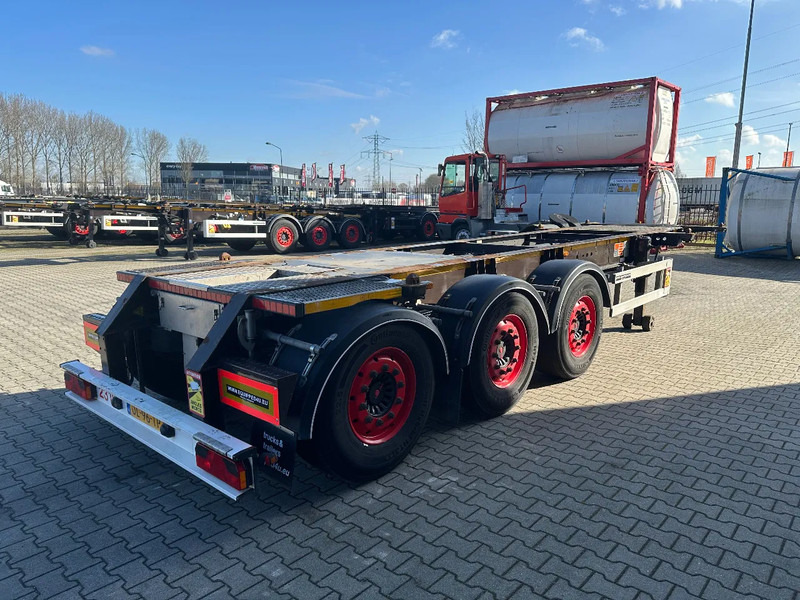 Burg 20FT ADR (EX/II, EX/III, FL, AT), Leergewicht : 3.690kg, SAF INTRADISC, 2x Liftachse, NL-Chassis, , APK/ADR: 07-2025 - Semi-remorque porte-conteneur/ Caisse mobile: photos 4 Burg 20FT ADR (EX/II, EX/III, FL, AT), Leergewicht : 3.690kg, SAF INTRADISC, 2x Liftachse, NL-Chassis, , APK/ADR: 07-2025 - Semi-remorque porte-conteneur/ Caisse mobile: photos 4