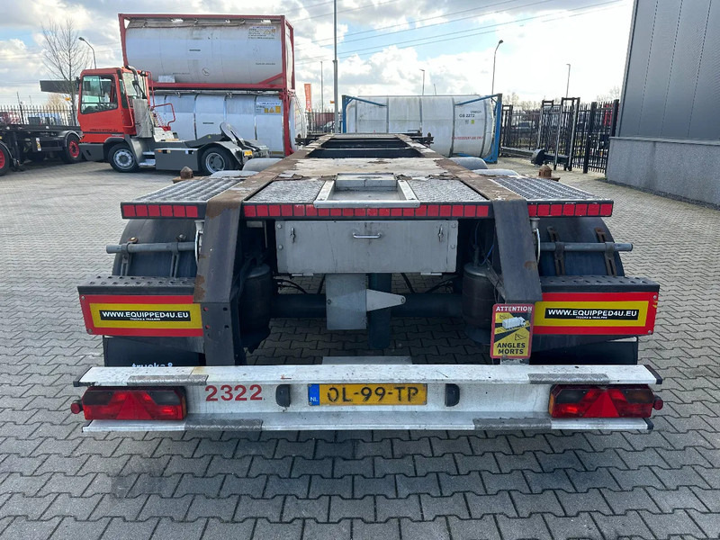 Burg 20FT ADR (EX/II, EX/III, FL, AT), Leergewicht : 3.690kg, SAF INTRADISC, 2x Liftachse, NL-Chassis, APK/ADR: 08-2025 - Semi-remorque porte-conteneur/ Caisse mobile: photos 4 Burg 20FT ADR (EX/II, EX/III, FL, AT), Leergewicht : 3.690kg, SAF INTRADISC, 2x Liftachse, NL-Chassis, APK/ADR: 08-2025 - Semi-remorque porte-conteneur/ Caisse mobile: photos 4