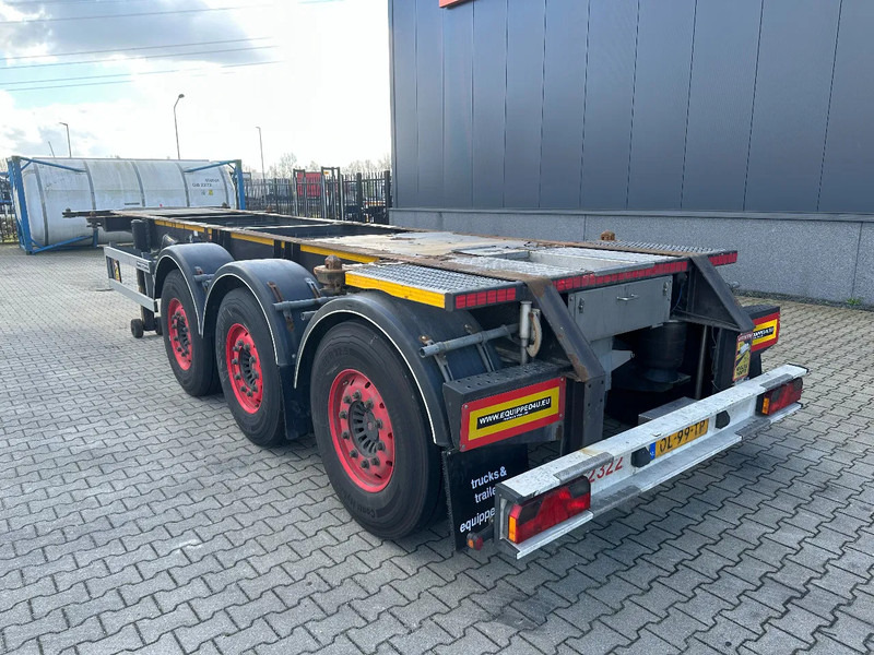 Burg 20FT ADR (EX/II, EX/III, FL, AT), Leergewicht : 3.690kg, SAF INTRADISC, 2x Liftachse, NL-Chassis, APK/ADR: 08-2025 - Semi-remorque porte-conteneur/ Caisse mobile: photos 3 Burg 20FT ADR (EX/II, EX/III, FL, AT), Leergewicht : 3.690kg, SAF INTRADISC, 2x Liftachse, NL-Chassis, APK/ADR: 08-2025 - Semi-remorque porte-conteneur/ Caisse mobile: photos 3