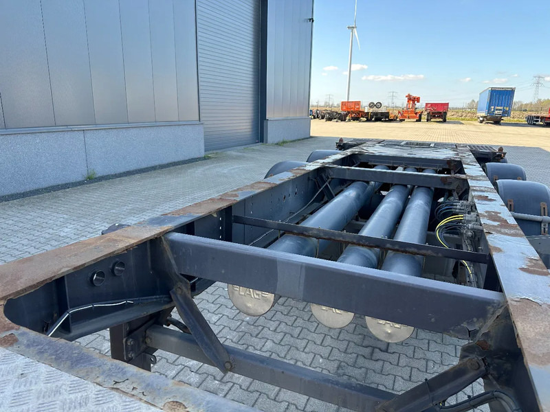 Semi-remorque porte-conteneur/ Caisse mobile Burg 20FT ADR (EX/II, EX/III, FL, AT), Leergewicht: 3.690kg, SAF INTRADISC, 2x liftaxle, ALCOA, NL-Chassis, APK/ADR: 08-2025: photos 18