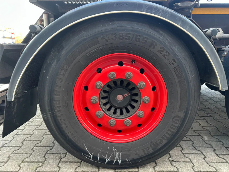 Semi-remorque porte-conteneur/ Caisse mobile Burg 20FT ADR (EX/II, EX/III, FL, AT), Leergewicht: 3.690kg, SAF INTRADISC, 2x liftaxle, ALCOA, NL-Chassis, APK/ADR: 08-2025: photos 13