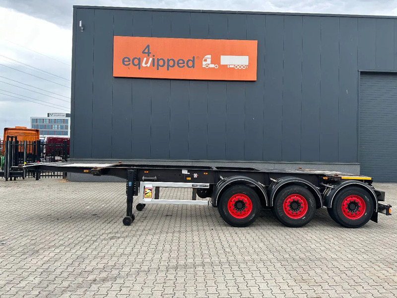 Burg 20FT (SWAP) / 3-axles, 3.400kg, SAF INTRADISC, ADR, 2x LIFTAXLE, NL-chassis - Semi-remorque porte-conteneur/ Caisse mobile: photos 2 Burg 20FT (SWAP) / 3-axles, 3.400kg, SAF INTRADISC, ADR, 2x LIFTAXLE, NL-chassis - Semi-remorque porte-conteneur/ Caisse mobile: photos 2