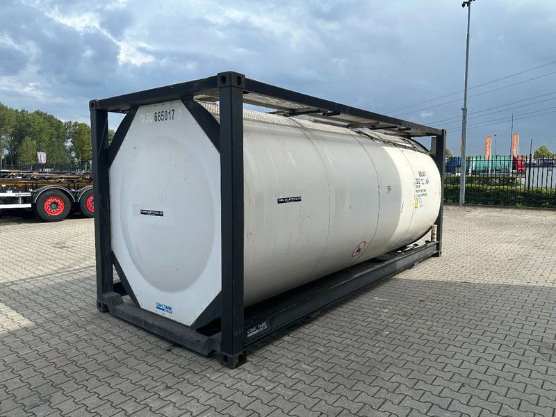 CIMC 20FT ISO / 25.020L-1-COMP. / L4BN / UN Portable / T11 / test: 10-2027 - Cuve de stockage: photos 4 CIMC 20FT ISO / 25.020L-1-COMP. / L4BN / UN Portable / T11 / test: 10-2027 - Cuve de stockage: photos 4