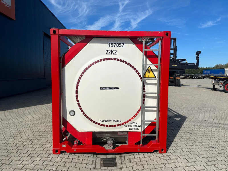 CIMC 20FT ISO, 25.080L/1-COMP/3 BAFFELS/4 covers, 5Y valid until 12/2026 - Cuve de stockage: photos 3 CIMC 20FT ISO, 25.080L/1-COMP/3 BAFFELS/4 covers, 5Y valid until 12/2026 - Cuve de stockage: photos 3