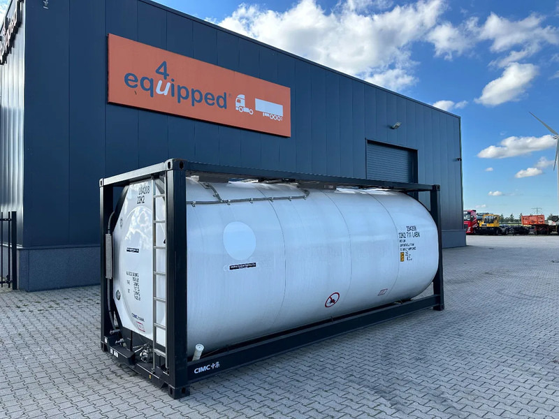 CIMC NEW / UNUSED, for FOOD STUFF or CHEMICAL, 20FT ISO, 25.030L, L4BN, UN Portable, T11, test: 1-2027 - Cuve de stockage: photos 1 CIMC NEW / UNUSED, for FOOD STUFF or CHEMICAL, 20FT ISO, 25.030L, L4BN, UN Portable, T11, test: 1-2027 - Cuve de stockage: photos 1